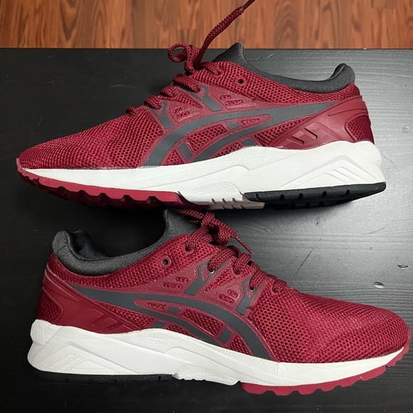 ASICS Gel Kayano Trainer Evo in Burgundy Size 7 Men’s - Picture 2 of 9